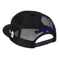 Nostalgia BLK 110 Flex Trucker Snapback Lakers