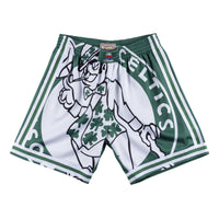 NBA Big Face Short Celtics 1985
