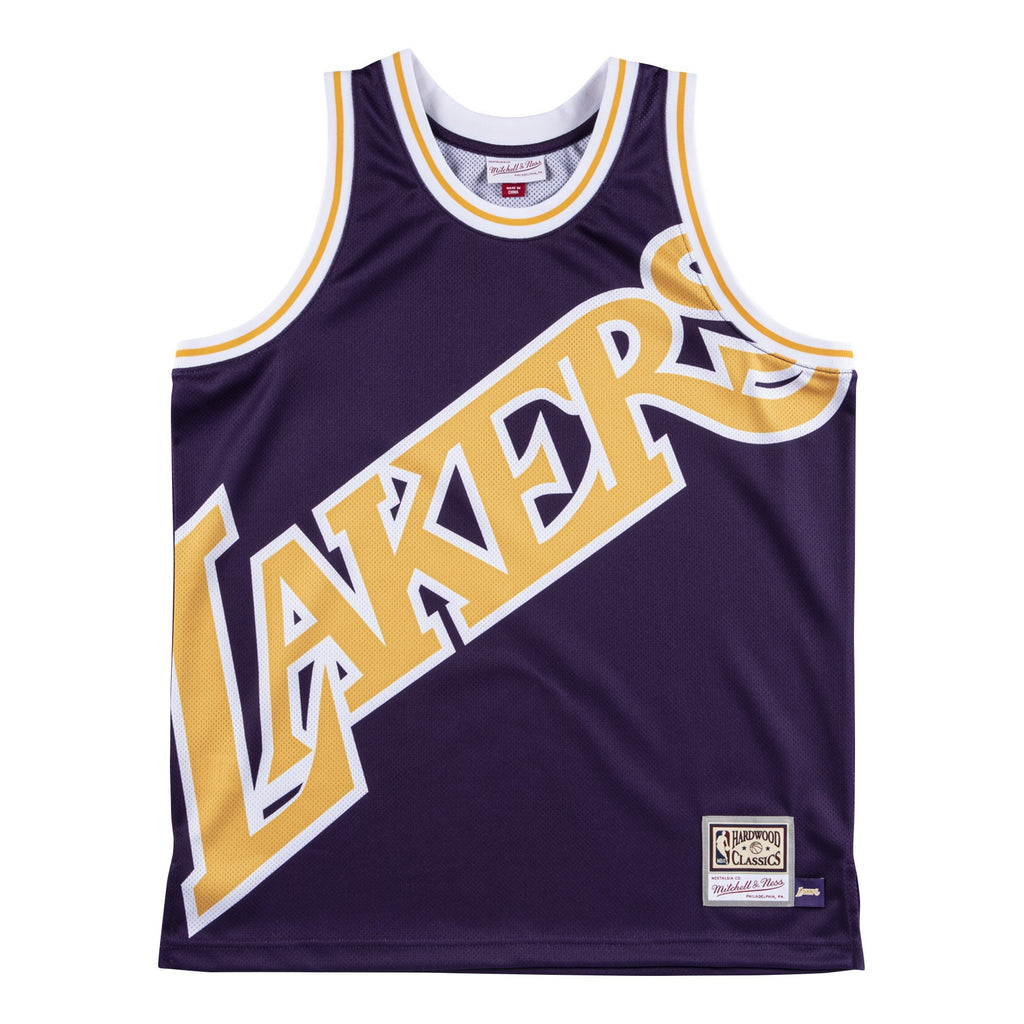 Lakers Mitchell & Ness Big Face Jersey