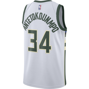 Giannis Antetokounmpo MIL Association Edition Nike NBA Swingman Jersey