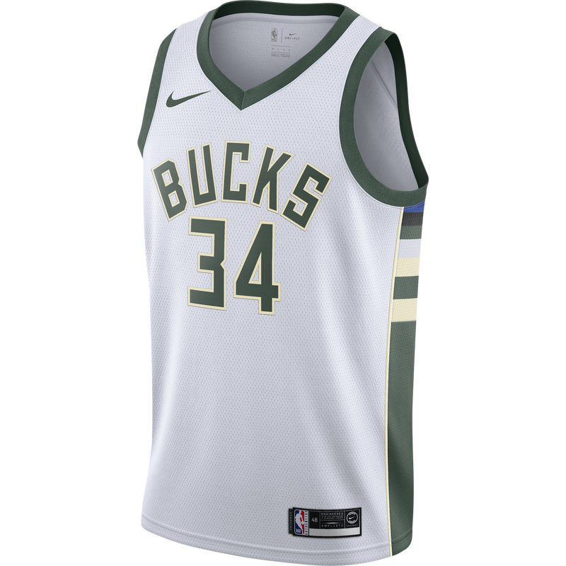 Giannis Antetokounmpo MIL Association Edition Nike NBA Swingman Jersey