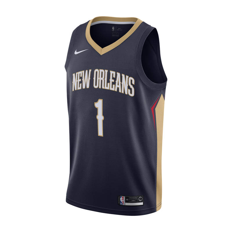 Zion Williamson NOP Icon Edition Nike NBA Swingman Jersey