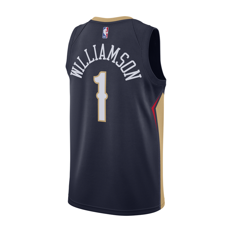 Zion Williamson NOP Icon Edition Nike NBA Swingman Jersey