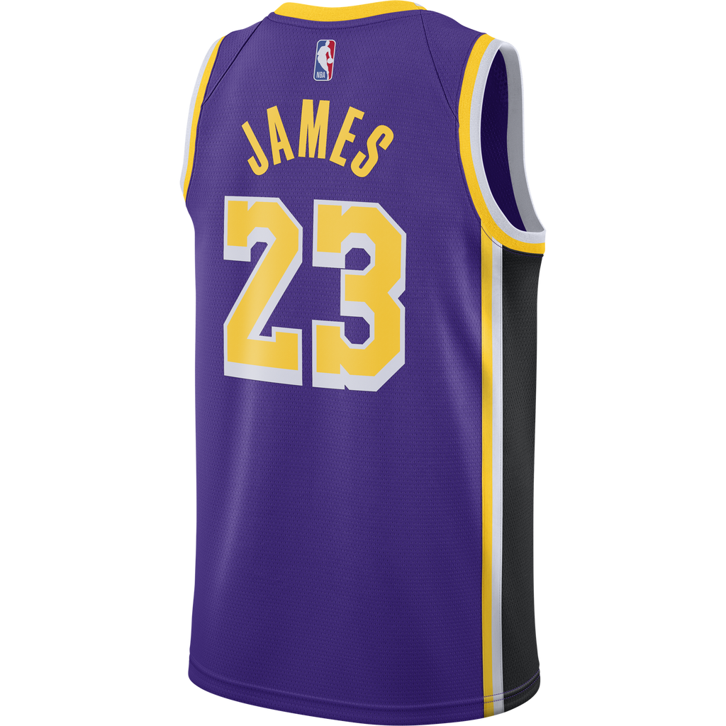 LeBron James LAL Statement Edition Nike NBA Swingman Jersey