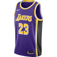 LA Lakers LeBron James Nike Statement Swingman Jersey