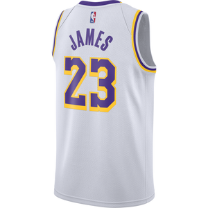 LeBron James LAL Association Edition Nike NBA Swingman Jersey