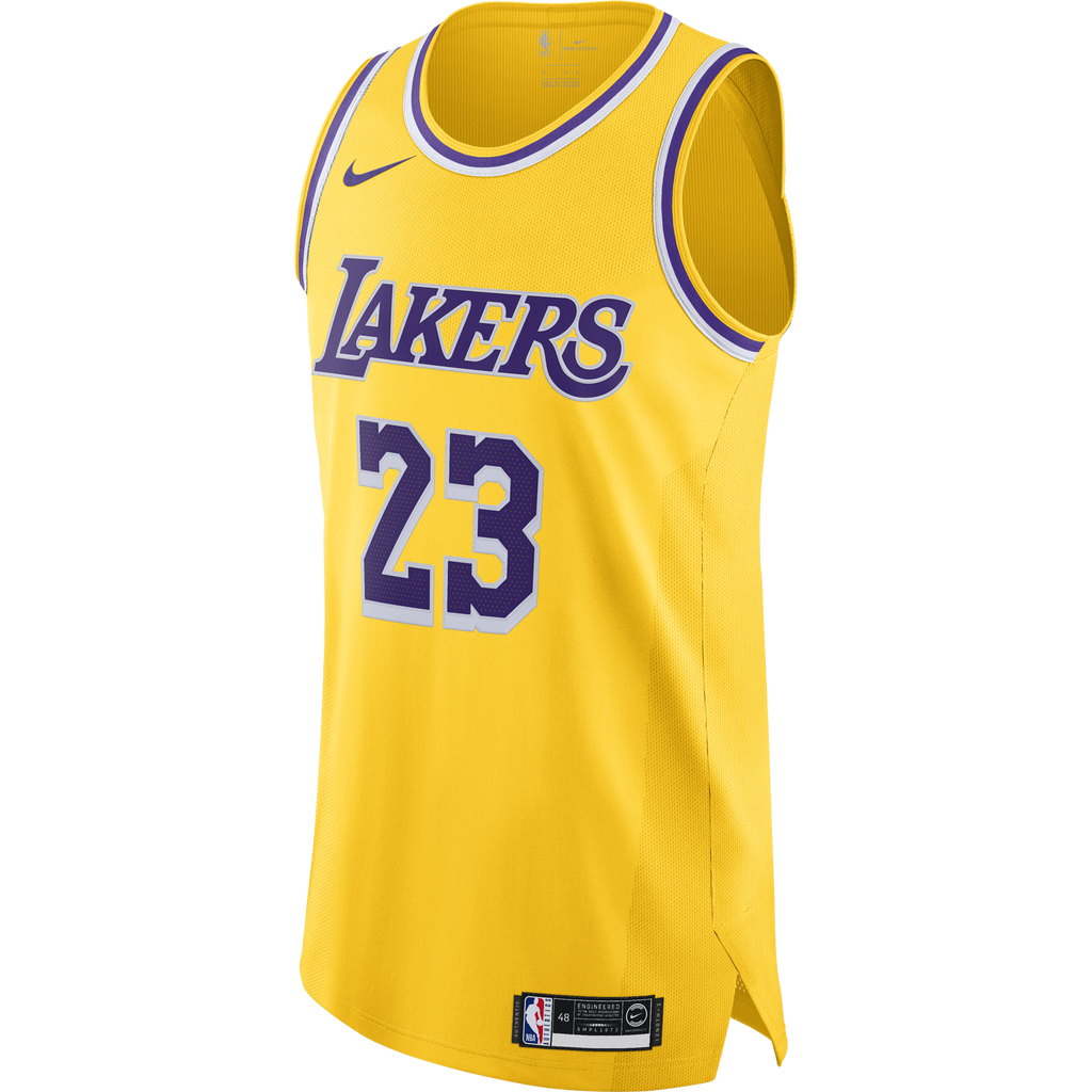LeBron James Lakers Icon Edition Nike NBA Authentic Jersey