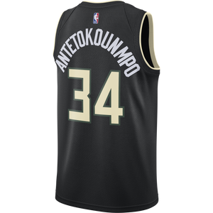 Giannis Antetokounmpo MIL Statement Edition Nike NBA Swingman Jersey