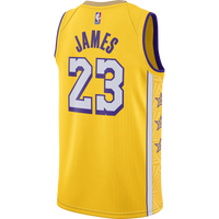 LeBron James LAL City Edition Nike NBA Swingman Jersey