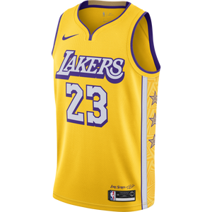 LeBron James LAL City Edition Nike NBA Swingman Jersey