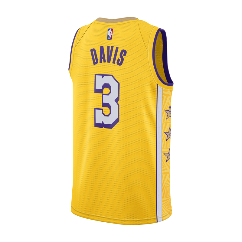 Anthony Davis LAL City Edition Swingman Nike NBA Swingman Jersey