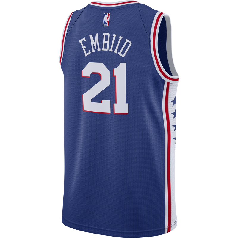 Joel Embiid PHI Icon Edition Nike NBA Swingman Jersey