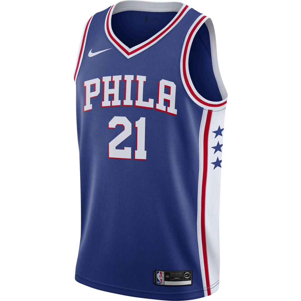 Joel Embiid PHI Icon Edition Nike NBA Swingman Jersey