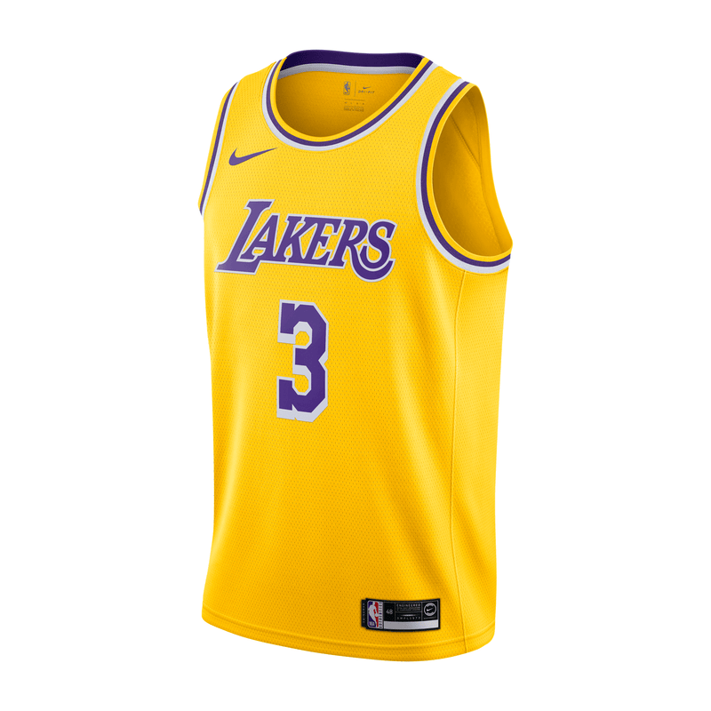 Anthony Davis LAL Icon Edition Nike NBA Swingman Jersey