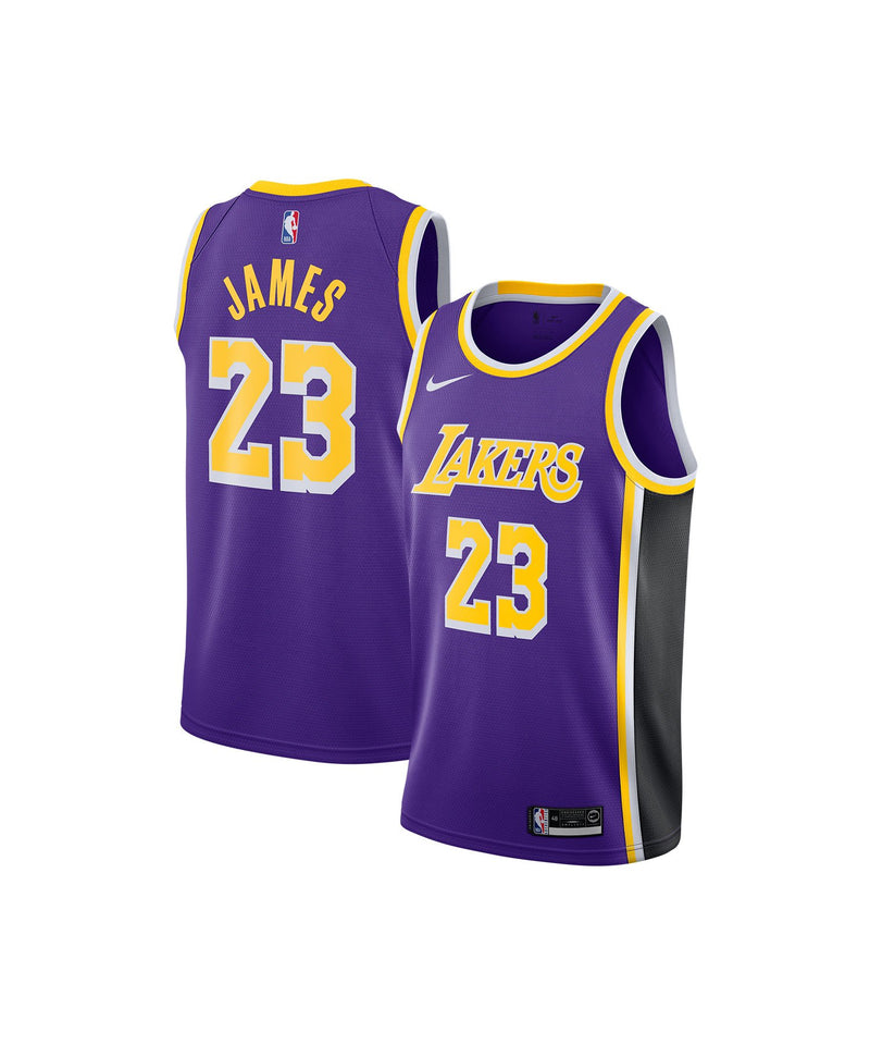 NIKE NBA Lebron James Lakers Jordan Authentic Statement Jersey SZ