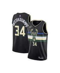 Giannis Antetokounmpo MIL Statement Edition Nike NBA Swingman Jersey
